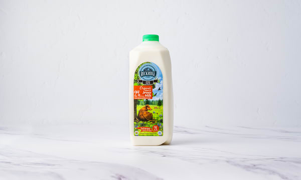 Organic 2% Jersey Cow Milk