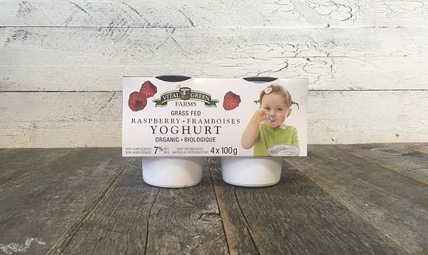 Organic Grass-Fed 7% Yogurt - Raspberry