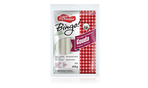 Organic Bingo! Gouda Cheese Sticks