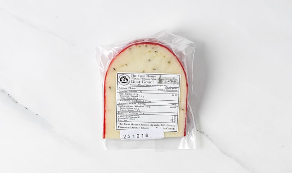 Rosemary Goat Gouda Wedge