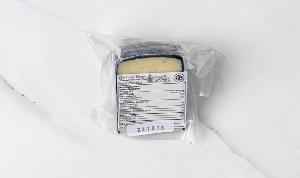 Goat Cheddar Wedge