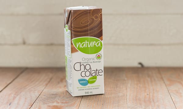 Natura Foods Organic Chocolate Enriched Soy Beverage, 946 mL | Shop at  