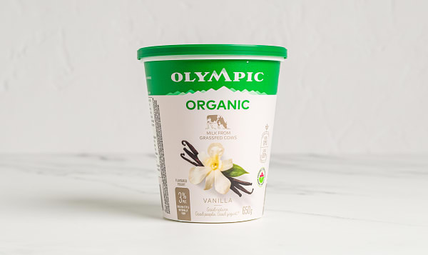 Organic French Vanilla Yogurt - 3.2% MF