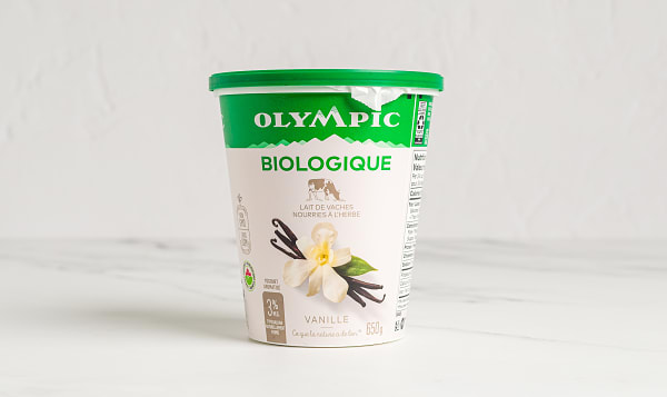 Organic French Vanilla Yogurt - 3.2% MF