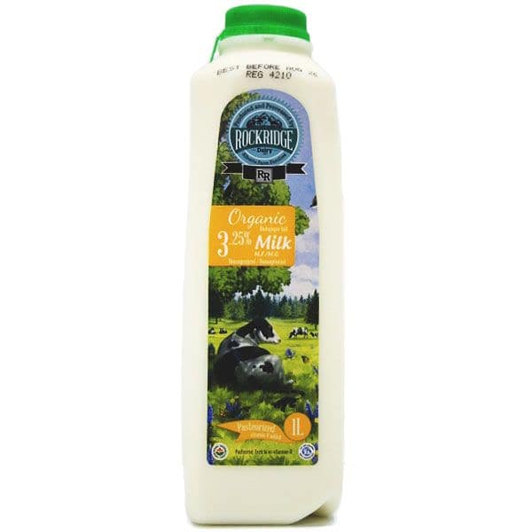 Organic Homo Jersey Cow Milk