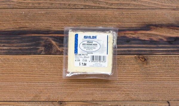 Organic Aged White Cheddar Cheese