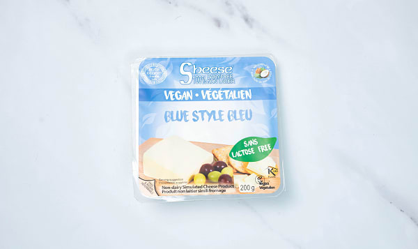 Dairy-Free Blue-Style Cheese Block