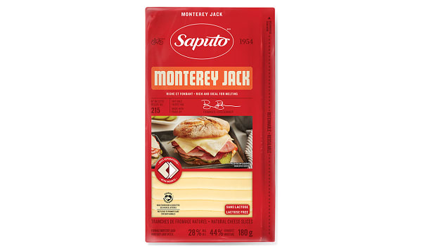 Monterey Jack Slices
