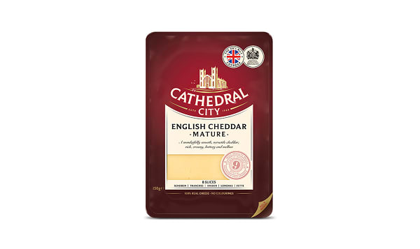 English Mature Cheddar Slices
