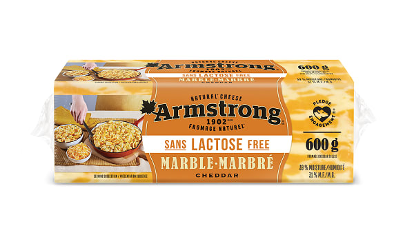Lactose Free Marble Cheddar Bar