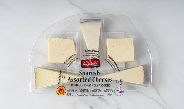 Spanish Assorted Cheese Platter