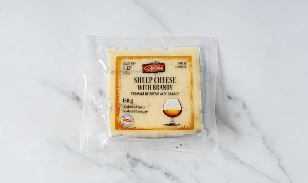 Sheep Cheese with Brandy