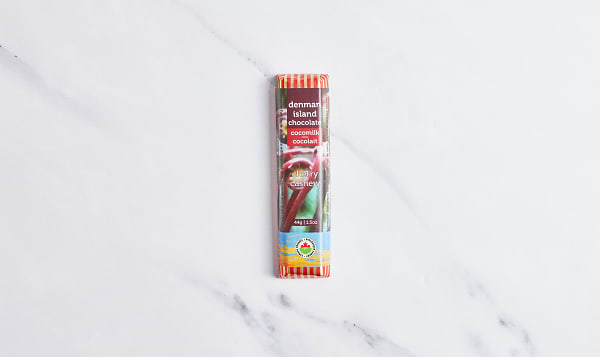 Organic Cherry Cashew Dark Chocolate Bar