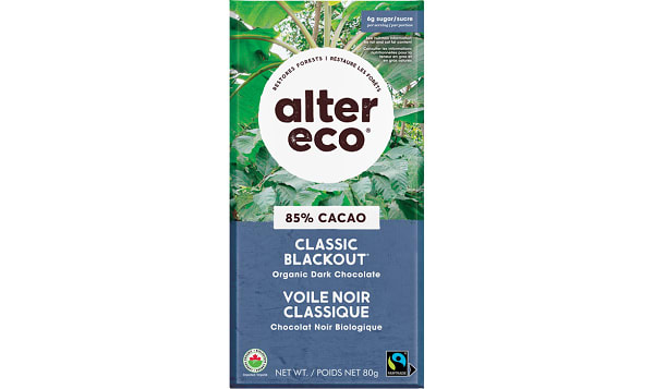 Organic Dark Blackout Bar