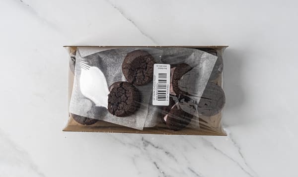 Mini Sandwich Cookies - Dark Chocolate & Raspberry