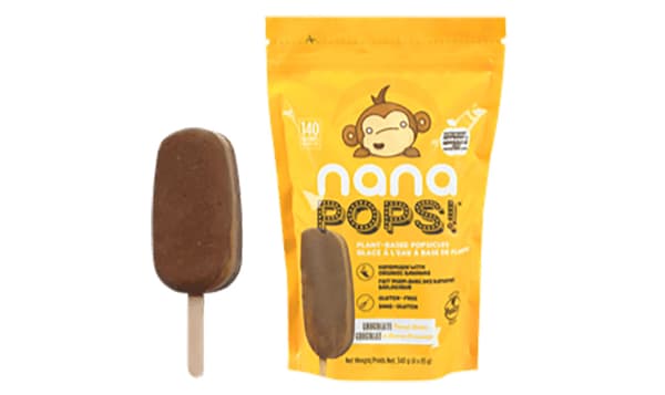 Organic Chocolate Peanut Butter Nanapops (Frozen)