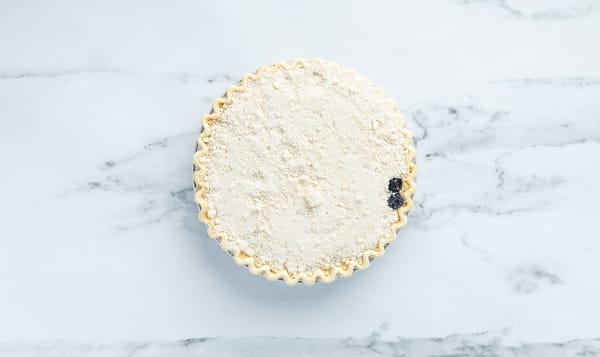 Blueberry Goat Cheese Crumble Pie 9  (Frozen)