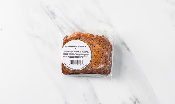 Chocolate Macadamia Nut Banana Bread (Frozen)