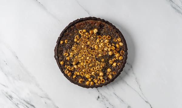 GF Chocolate Hazelnut Torte - Uncut