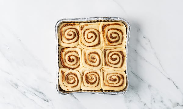 Ready to Bake Vegan Cinnamon Rolls (Frozen)