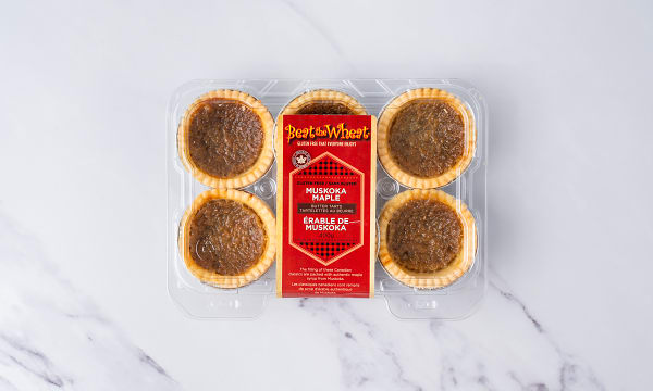 Gluten-Free Muskoka Maple Butter Tarts (Frozen)