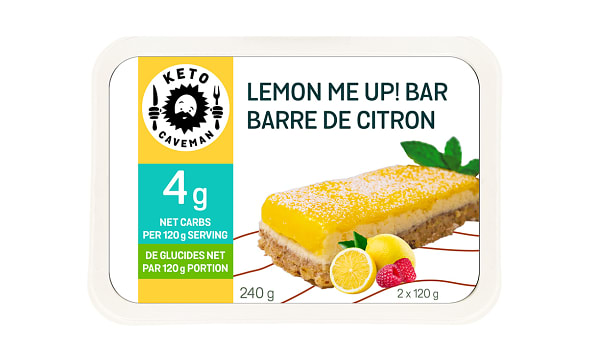 2 Pack Keto Lemon me Up! Bar (Frozen)