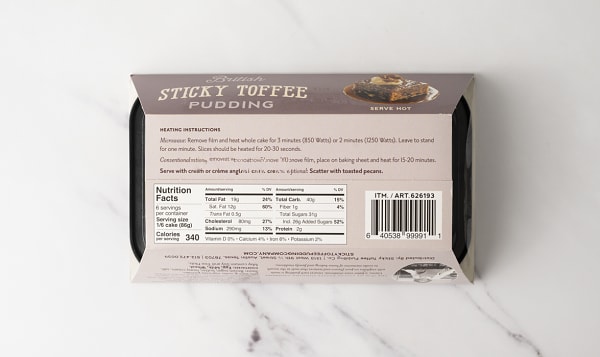 Sticky Toffee Pudding (Frozen)