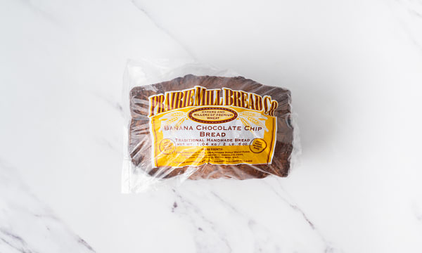 Organic Banana Chocolate Chip Bread