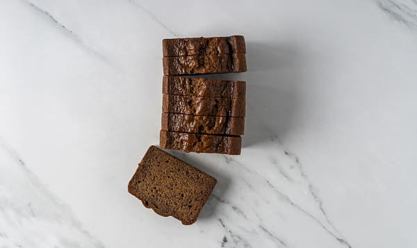 Banana Bread Loaf - Sliced