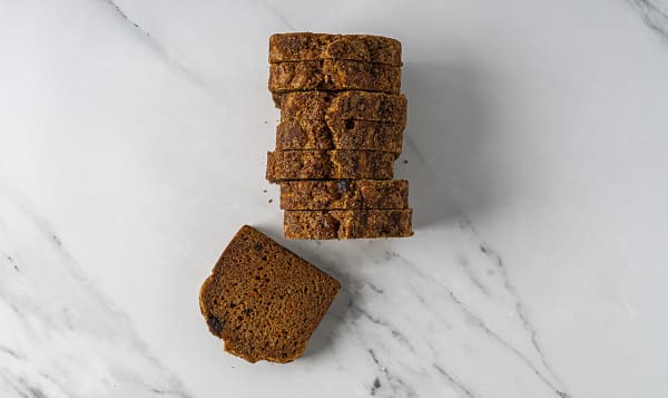 Carrot Loaf - Sliced