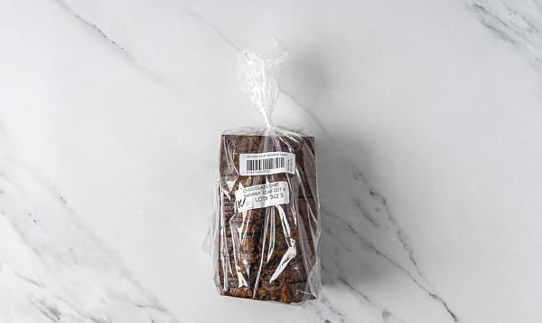 Chocolate Chip Banana Bread Loaf - Sliced
