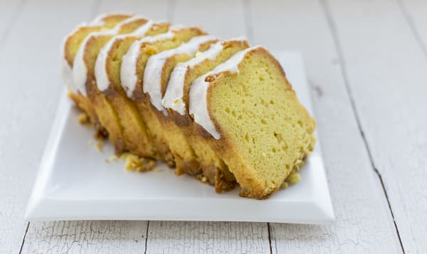 Lemon Loaf - Sliced