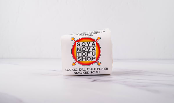 Organic Garlic, Dill, Chili Pepper Smoked Tofu