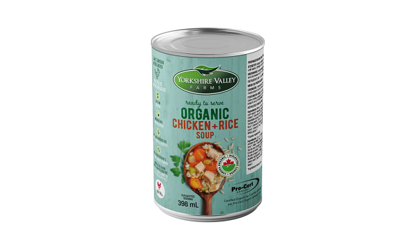 Organic Canned Chicken Rice Soup