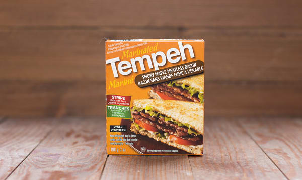 Tempeh - Smoky Maple Meatless Bacon - Vegan