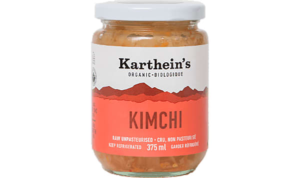 Organic Unpasteurized Sauerkraut - Kimchi