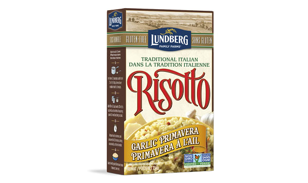 Organic Risotto Garlic Primavera