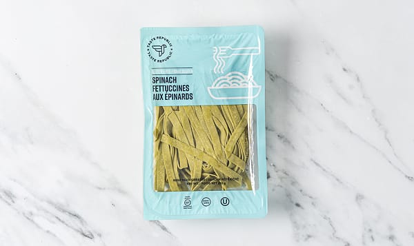 Gluten Free Spinach Fettuccine
