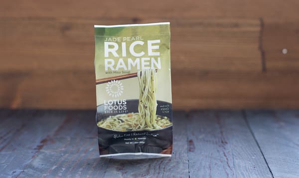Jade Pearl Rice Ramen with Miso Soup