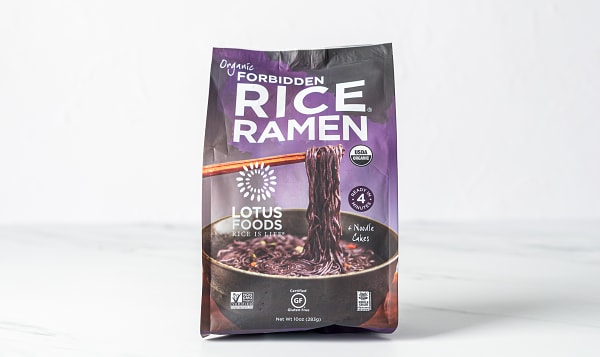 Organic Forbidden Rice Ramen