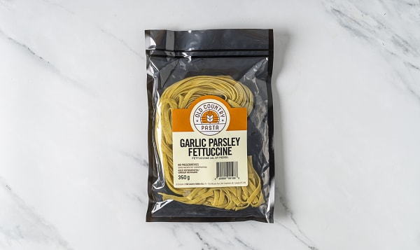 Garlic Parsley Fettuccine