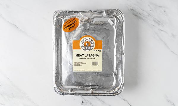 Meat Lasagna (made with Certified Organic Beef) (Frozen)