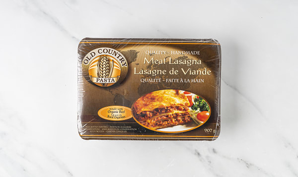 Meat Lasagna (made with Certified Organic Beef) (Frozen)