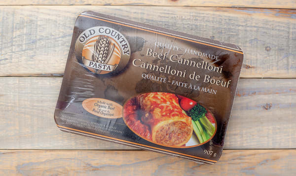 Beef Cannelloni (made with Certified Organic Beef) (Frozen)