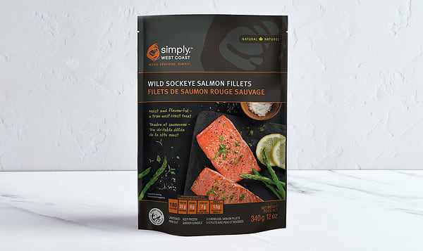 Sockeye Salmon Portions (Frozen)