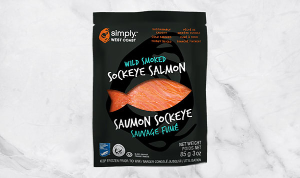 Smoked Sockeye Salmon (Frozen)