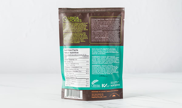 Quinoa Quickies - Rustic Southwest & Black Bean (100% Canadian Quinoa)