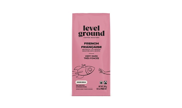 Organic French Roast, Dark & Intense; Ground