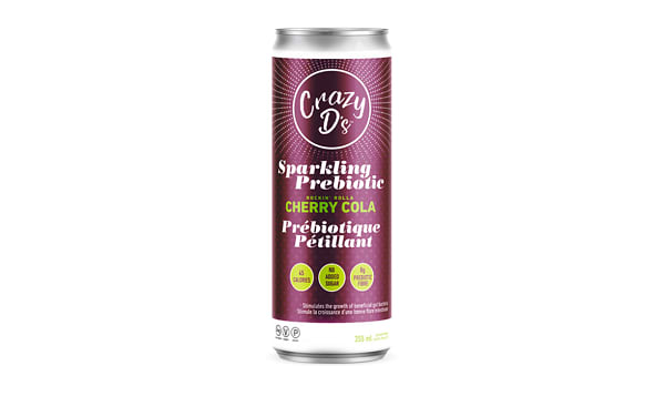 Organic Sparkling Prebiotic Rockin' Rolla Cherry Cola