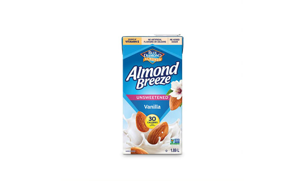 Almond Breeze - Unsweetened Vanilla - CASE